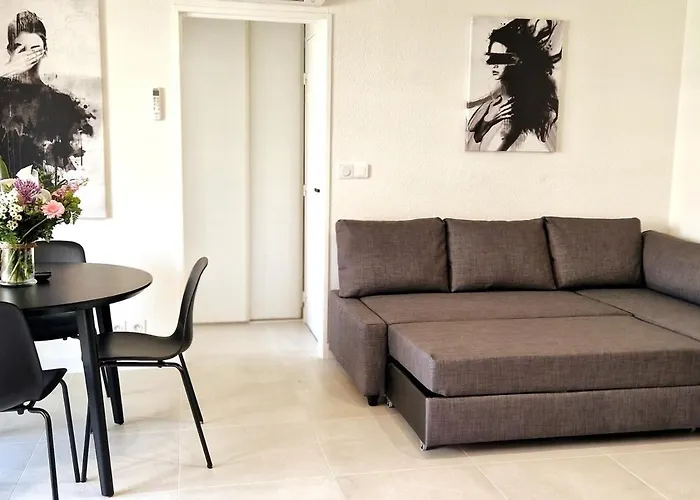 公寓 Beautiful 2p 39 M2, Ac, Balcony 昂蒂布